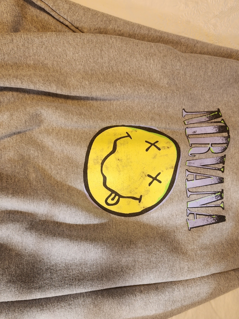 NIRVANA Gray Sweatshirt
